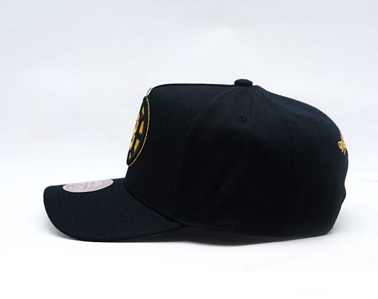 Kšiltovka Mitchell & Ness - NHL Black And Gold Pro Snapback - Boston Bruins - Black