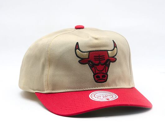 Kšiltovka Mitchell & Ness - NBA Retro Roots Deadstock - Chicago Bulls - Cream