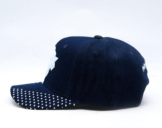 Kšiltovka Mitchell & Ness - NBA Run Stitch Pro Snapback - New York Knicks - Blue