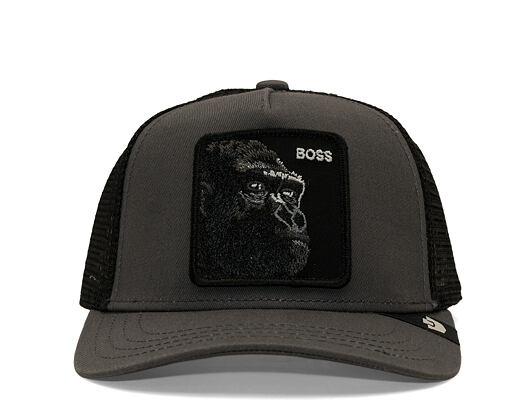 Dětská kšiltovka Goorin - The Boss Trucker Mini - Gorilla - Oil