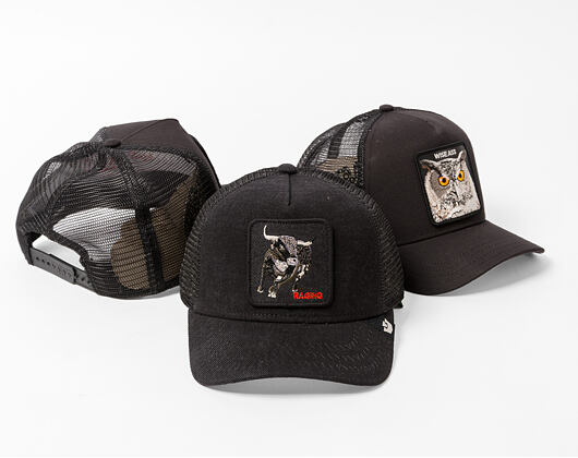 Kšiltovka Goorin - Denim Raging - Bull - Black Denim