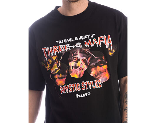 Triko Huf - Mystic Styles Ss T-Shirts - Black