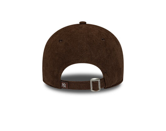 Dámská Kšiltovka New Era - MLB Cord Script 9TWENTY - NY Yankees - Chestnut Brown / Stone