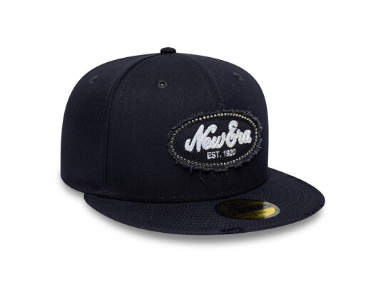 Kšiltovka New Era - Branded Gem Patch Distress 59FIFTY - Black