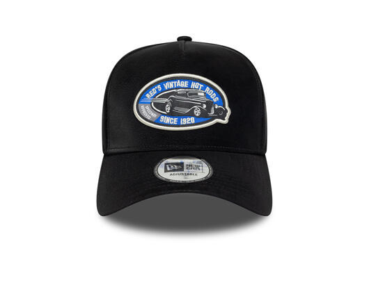 Kšiltovka New Era - Branded Moto Patch Pu 9FORTY A-Frame - Black