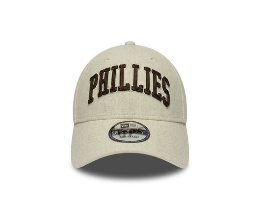 Kšiltovka New Era - MLB Wordmark 9FORTY - Philadelphia Phillies - Stone