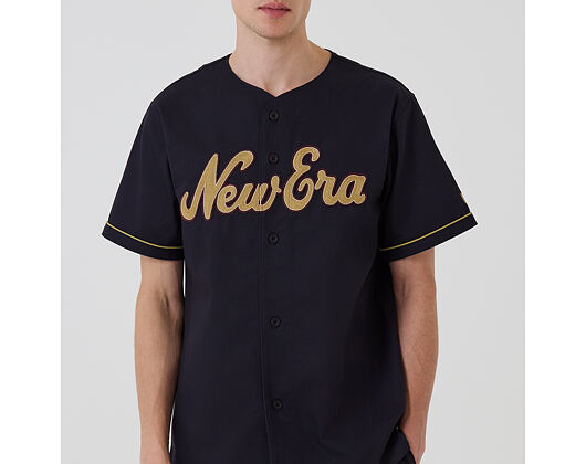 Triko New Era - Branded Straight Hem Jersey - Navy