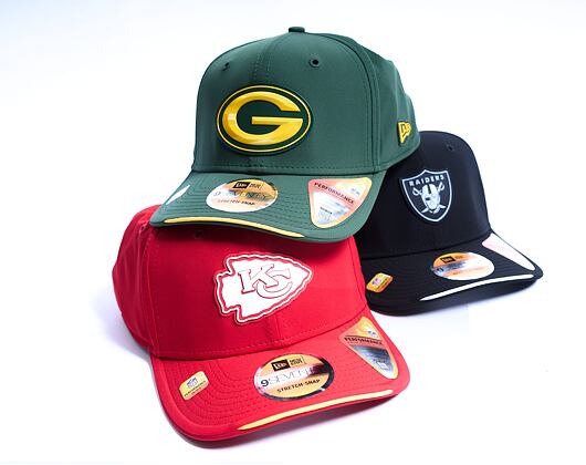 Kšiltovka New Era - NFL 2026 Sideline 9SEVENTY Stretch-Snap - Kansas City Chiefs - Team Color