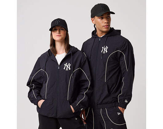 Bunda New Era - MLB Piping Track Jacket - NY Yankees - Navy