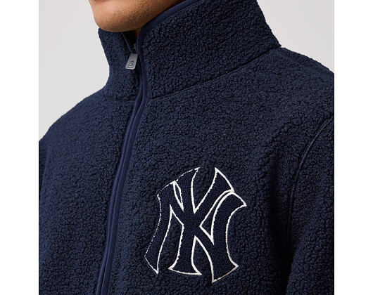 Bunda New Era - MLB Sherpa Jacket - NY Yankees - Navy
