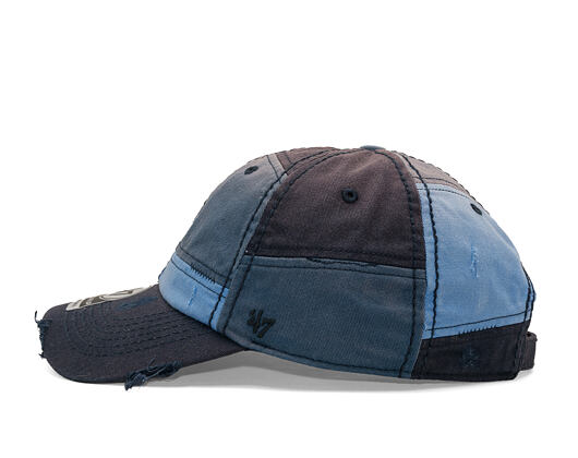 Kšiltovka '47 Brand - MLB Worn In Patched CLEAN UP - LA Dodgers - Navy