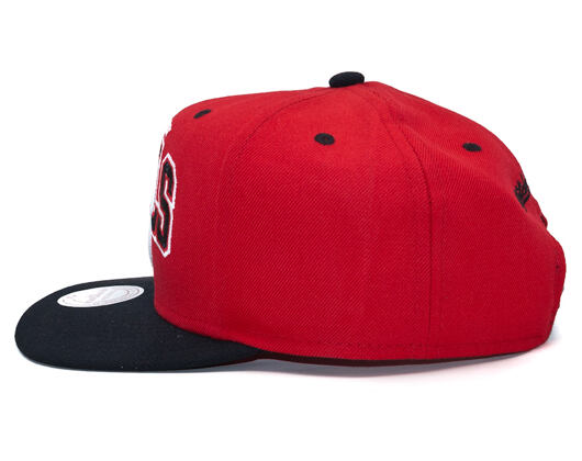 Kšiltovka Mitchell & Ness New Jersey Devils Double Arch Red/Black Snapback