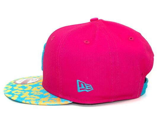 Kšiltovka New Era Leo Fade New York Yankees Bright Rose/Vice Blue Snapback
