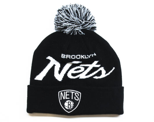 Kulich Mitchell & Ness Special Script Brooklyn Nets Black