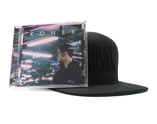 Set Snapback + CD KONEX Musick EP Pack Black