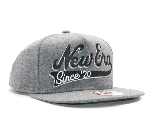 Kšiltovka New Era Herring Script Grey/Black Snapback