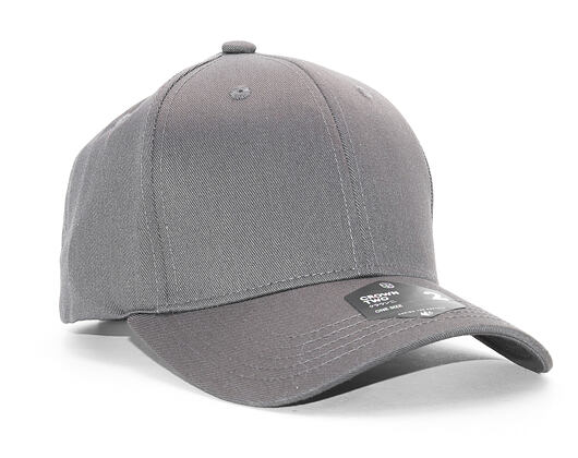 Kšiltovka State of WOW Crown 2 Baseball Dark Grey Velcro Strapback
