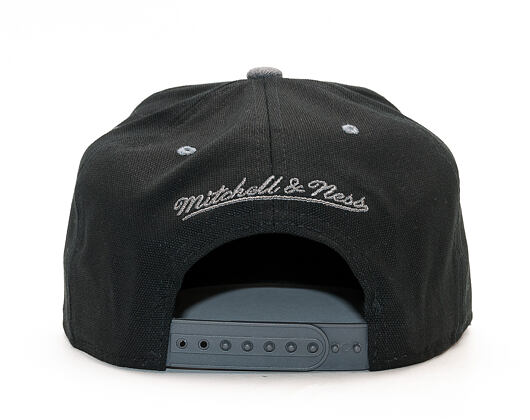 Kšiltovka Mitchell & Ness Grey Tonal Logo San Jose Sharks Snapback
