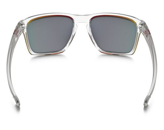 Sluneční Brýle Oakley Sliver XL Matte Clear / Torch Iridium - OO9341-09