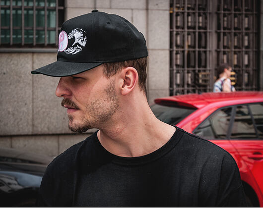 Kšiltovka Under Native Wavy Native Swish Snapback Black