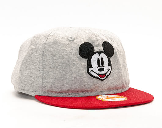 Dětská Kšiltovka New Era Disney Jersey Crown Cray/Scarlet Infant Snapback