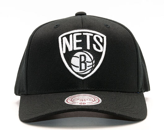 Kšiltovka Mitchell & Ness Team Logo Brooklyn Nets Black 110 Snapback