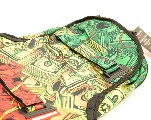 Batoh Sprayground Rasta Money Skate