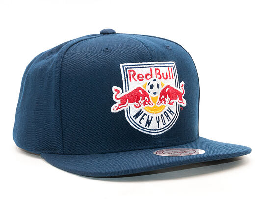 Kšiltovka Mitchell & Ness Wool Solid New York RedBull Snapback