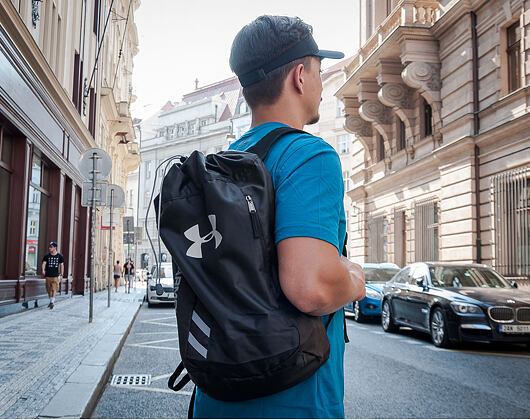 Batoh Under Armour Trance Sackpack Black/Black