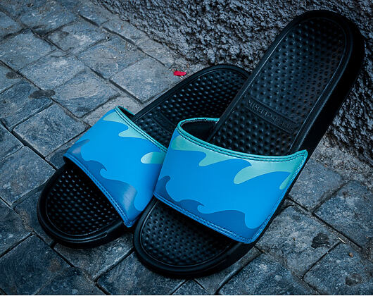 Pantofle Pink Dolphin Ocean Slides Black