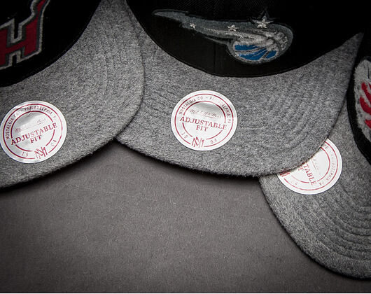 Kšiltovka Mitchell & Ness Fuzz 2 Tone Orlando Magic Black/Grey Heather Snapback