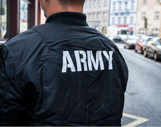 Zimní Bomber Alpha Industries MA-1 VF Army Black (-5° C)