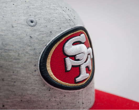 Kšiltovka New Era Jersey Team San Francisco 49ers Grey/Red Snapback