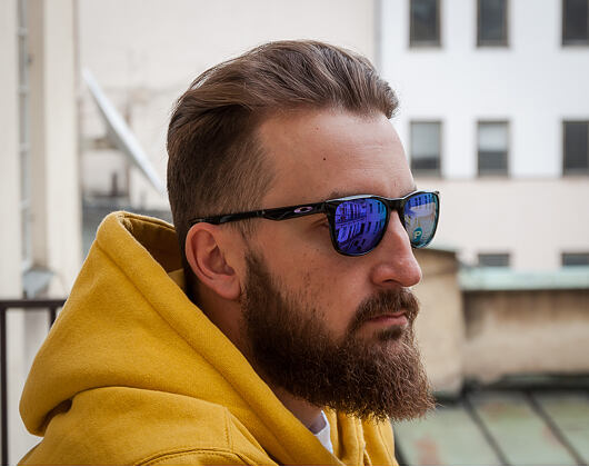 Brýle Oakley Trillbe X Polished Black Ink/Violet Iridium Polarized OO9340-03