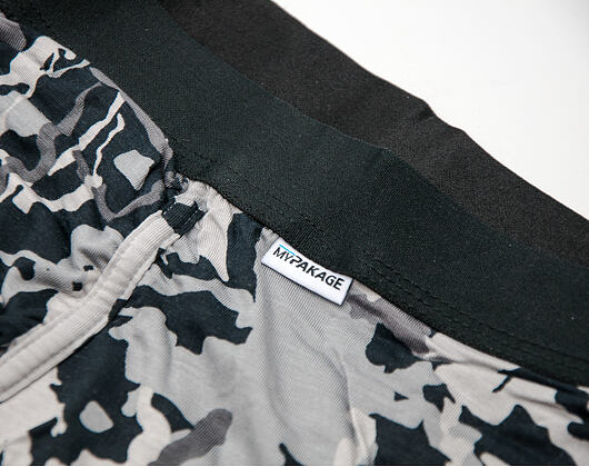 Boxerky MyPakage Weekday Trunk Black Water Camo