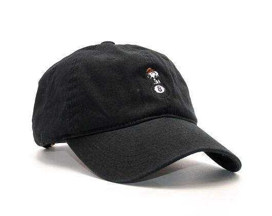 Kšiltovka HUF Peanuts Spike 8 Ball Curve Brim Black Strapback