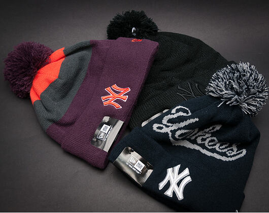 Kulich New Era Bobble Script New York Yankees Navy/Grey