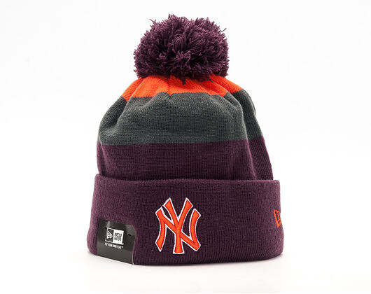 Kulich New Era Block Stripe New York Yankees Purple/Grey/Orange