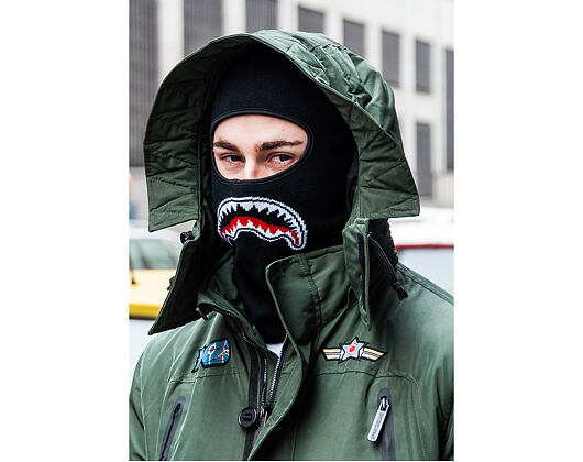 Bunda Sprayground Army Patches Parka Green