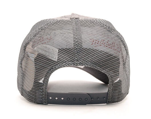 Dámská kšiltovka New Era Jersey Trucker 9FORTY Grey Heather Snapback