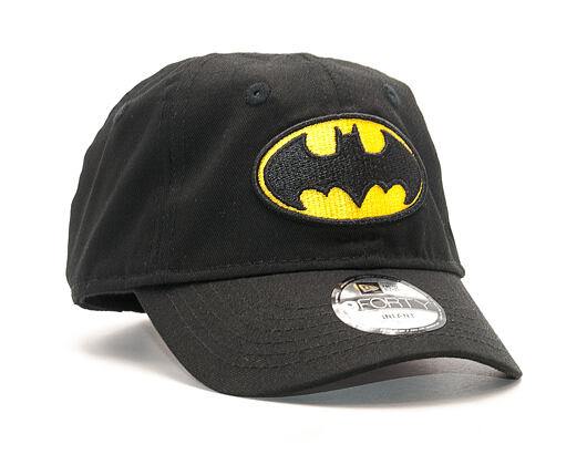 Dětská Kšiltovka New Era Hero Essential Batman 9FORTY Infant Black Strapback