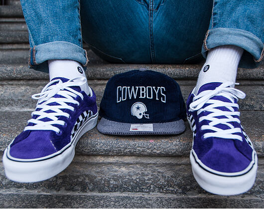Kšiltovka New Era Heritage Cord Snap Dallas Cowboys 9FIFTY Navy/Grey Snapback