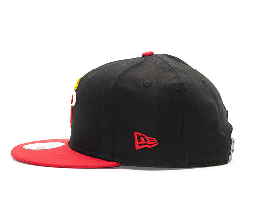 Kšiltovka New Era Team Miami Heat 9FIFTY Black/Red Snapback