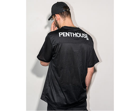 Dresové triko HUF Penthouse Footbal Jersey Black