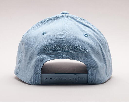 Kšiltovka Mitchell & Ness 110 Flex-Snap Brand Sky Blue Snapback