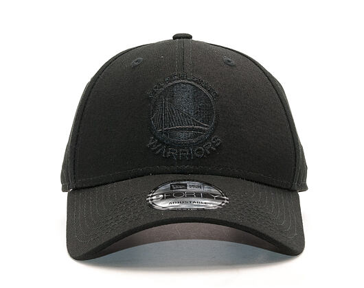 Kšiltovka New Era Bob Golden State Warriors 9FORTY Black/Black Strapback