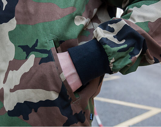 Bomber HUF Kingston Jacket Woodland