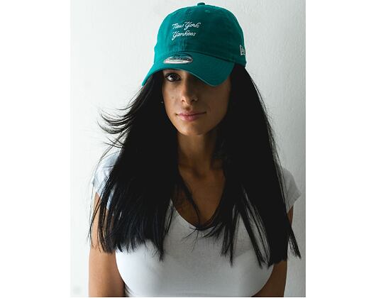 Kšiltovka New Era Sunbleach Unstructured New York Yankees 9FORTY Northwest Green Strapback
