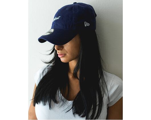Kšiltovka New Era Sunbleach Unstructured Detroit Tigers 9FORTY Navy Strapback