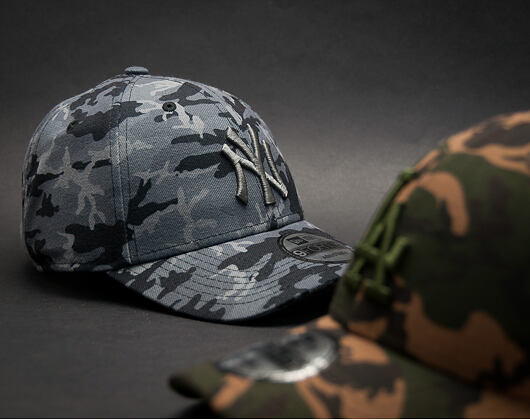 Kšiltovka New Era Seasonal Camo Los Angeles Dodgers 9FORTY Woodland Camo Strapback